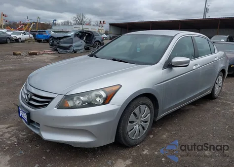 2012 Honda Accord 2.4 Lx z USA, uszkodzony, nr VIN 1HGCP2F37CA143386